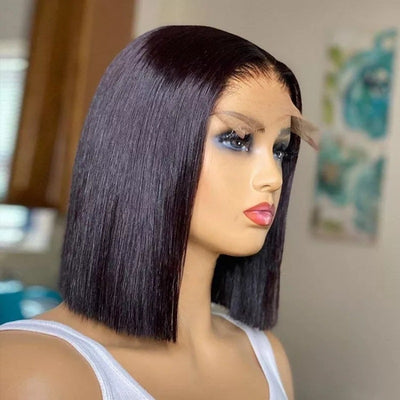 Lace Headband Wig – 100% Human Hair Silk Natural Look