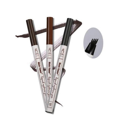 Eyebrow Pen – 4-Claw Fork Tip Tattoo Brow Pencil