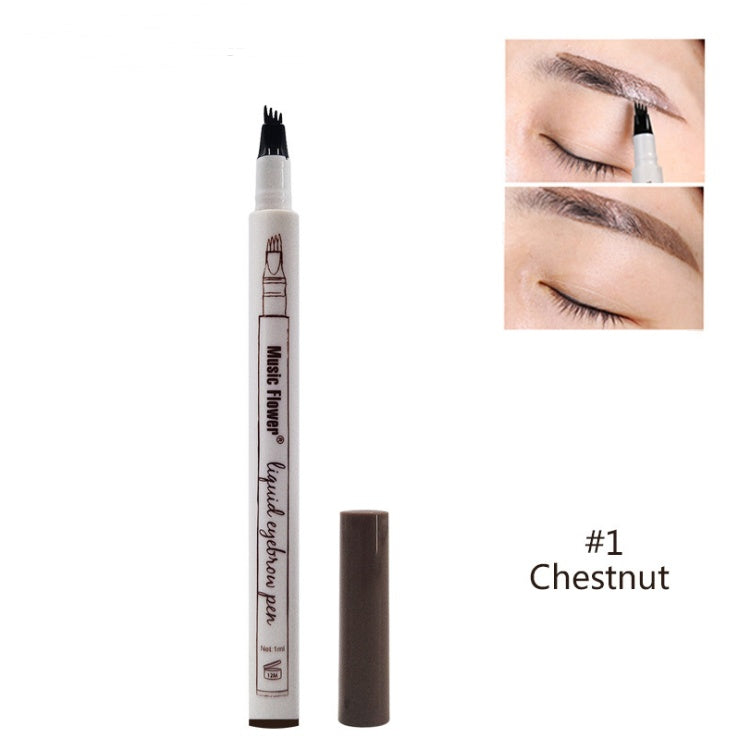 Eyebrow Pen – 4-Claw Fork Tip Tattoo Brow Pencil