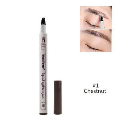 Eyebrow Pen – 4-Claw Fork Tip Tattoo Brow Pencil