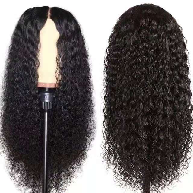 Lace Front Wig – Long Curly Synthetic Hair
