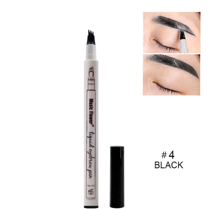 Eyebrow Pen – 4-Claw Fork Tip Tattoo Brow Pencil