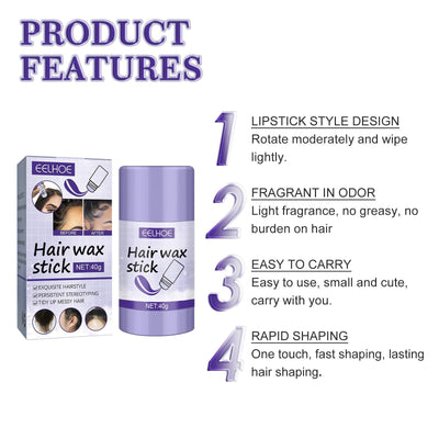 Hair Wax Stick – EELHOE Broken Hair Finishing & Styling Cream