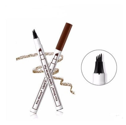 Eyebrow Pen – 4-Claw Fork Tip Tattoo Brow Pencil