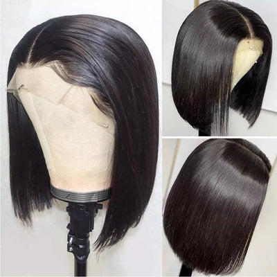 Lace Headband Wig – 100% Human Hair Silk Natural Look