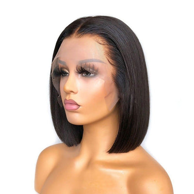 Lace Headband Wig – 100% Human Hair Silk Natural Look