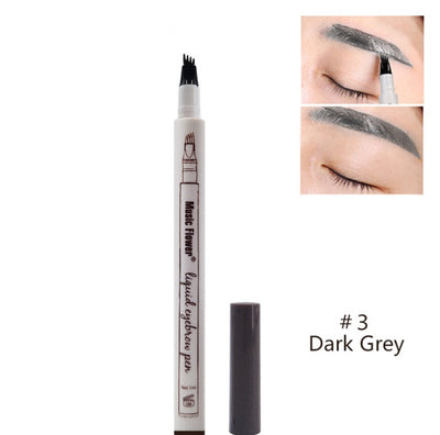 Eyebrow Pen – 4-Claw Fork Tip Tattoo Brow Pencil
